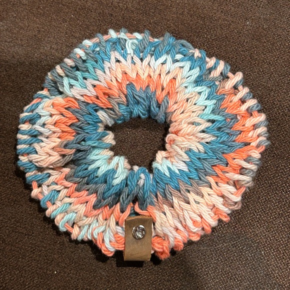 Hand Crafted Accessories - Hand Crafted knitted hair scrunchie